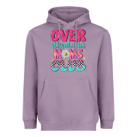 Lavender over stimulated moms club Heavyweight Hoodie - NancyCooperArtShop