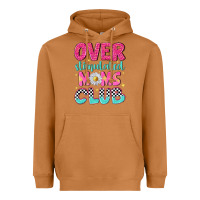 Over Stimulated Moms Club Heavyweight Hoodie | Teevron