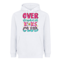 White over stimulated moms club Heavyweight Hoodie - NancyCooperArtShop
