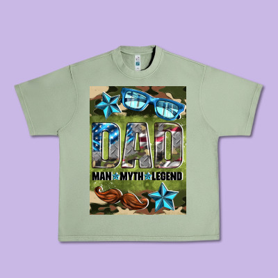 Dad Man Myth Legend Air Freshener Urban Heavy Tee Designed By Hra Design Shop