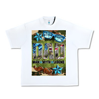 White dad man myth legend air freshener Urban Heavy Tee - HRA Design Shop
