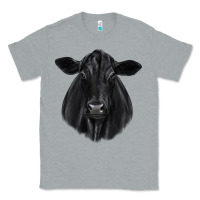 Heather Grey black angus Classic Tee - JahusDesignShop