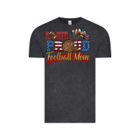 Vintage Black loud and proud football mom Vintage Tee - HRA Design Shop