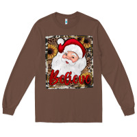 Chestnut believe santa Long Sleeve Tee - JahusDesignShop