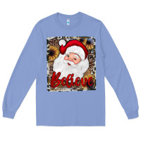 Colony Blue believe santa Long Sleeve Tee - JahusDesignShop