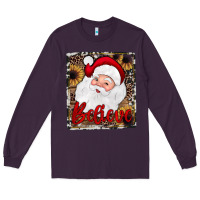 Plum believe santa Long Sleeve Tee - JahusDesignShop