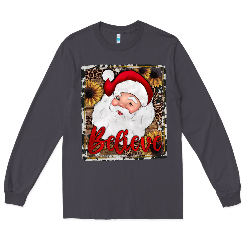 Believe Santa Long Sleeve Tee by JahusDesignShop | Teevron