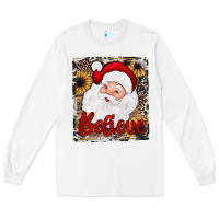 White believe santa Long Sleeve Tee - JahusDesignShop