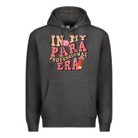 Charcoal Heather in my parapro era Premium Hoodie - Artiststas
