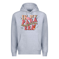 Heather Grey in my parapro era Premium Hoodie - Artiststas