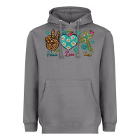 Storm peace love cross Heavyweight Hoodie - NancyCooperArtShop