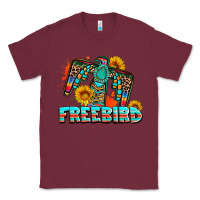 Burgundy freebird thunderbird Classic Tee - AdoDesignShop
