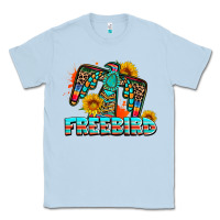 Dusty Blue freebird thunderbird Classic Tee - AdoDesignShop
