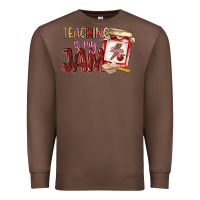 Chestnut teaching is my jam Premium Sweatshirt - NancyCooperArtShop