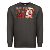 Smoke teaching is my jam Premium Sweatshirt - NancyCooperArtShop