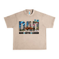 French Oak dad man myth legend Urban Heavy Tee - HRA Design Shop
