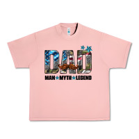 Salmon dad man myth legend Urban Heavy Tee - HRA Design Shop