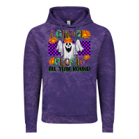 Cloud Purple I Ghost People All Year Round Vintage Hoodie - texasbilliewilder