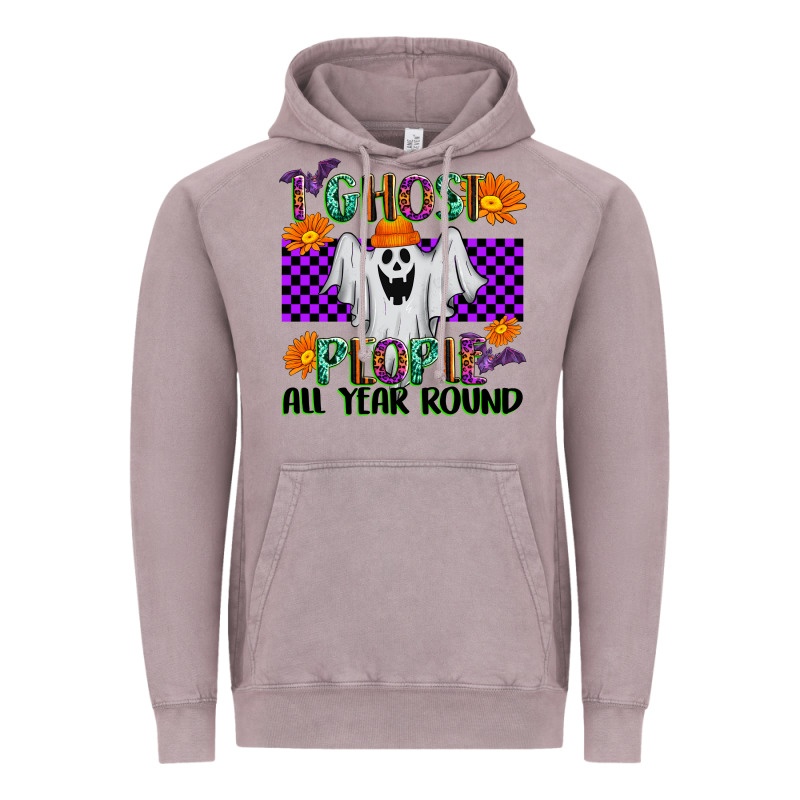 I Ghost People All Year Round Vintage Hoodie by texasbilliewilder | Teevron