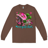 Chestnut cowgirl vibes with boots and gun Long Sleeve Tee - AdoDesignShop