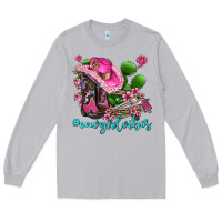 Moon Dust cowgirl vibes with boots and gun Long Sleeve Tee - AdoDesignShop