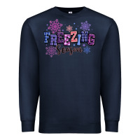 Navy freezing season Premium Sweatshirt - MaliasSmallBusiness
