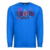 True Royal freezing season Premium Sweatshirt - MaliasSmallBusiness