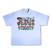 Grape Ice only talking jesus today Urban Heavy Tee - CowhideDigitalArt