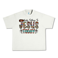 Pistachio only talking jesus today Urban Heavy Tee - CowhideDigitalArt