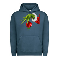 Pigment Midnight Navy Christmas Character Urban Hoodie - NancyCooperArtShop