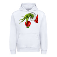 White Christmas Character Urban Hoodie - NancyCooperArtShop