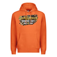 Carrot god fidence knowing i can't but he can Premium Hoodie - Artiststas