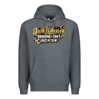 Rock god fidence knowing i can't but he can Premium Hoodie - Artiststas