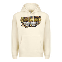 Sandshell god fidence knowing i can't but he can Premium Hoodie - Artiststas