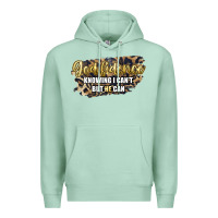 Seafoam god fidence knowing i can't but he can Premium Hoodie - Artiststas
