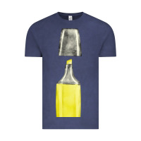 Vintage Denim yellow highlighter pen fa element Vintage Tee - FaDigitalArtStudio