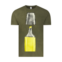 Vintage Olive yellow highlighter pen fa element Vintage Tee - FaDigitalArtStudio