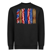 Black 4th of July brushstroke Heavyweight Sweatshirt - CowGirlArtShop