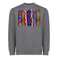 Storm 4th of July brushstroke Heavyweight Sweatshirt - CowGirlArtShop