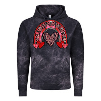 Cloud Black valentines heart rainbow Vintage Hoodie - JahusDesignShop
