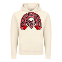 Vintage Artic valentines heart rainbow Vintage Hoodie - JahusDesignShop