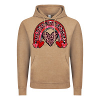 Vintage Coffee valentines heart rainbow Vintage Hoodie - JahusDesignShop