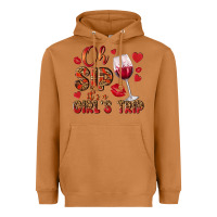 Meerkat oh sip its a girls trip Heavyweight Hoodie - NancyCooperArtShop