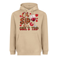 Mushroom oh sip its a girls trip Heavyweight Hoodie - NancyCooperArtShop