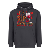 Smoke oh sip its a girls trip Heavyweight Hoodie - NancyCooperArtShop