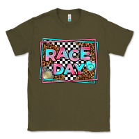 Army Green race day Classic Tee - AdoDesignShop