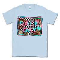 Dusty Blue race day Classic Tee - AdoDesignShop