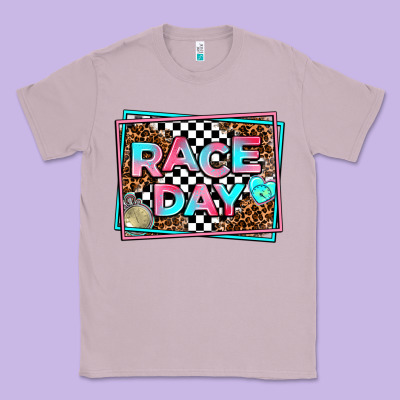 Race Day Classic Tee Designed By Adodesignshop