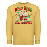 Antique Gold new year new chapter Premium Sweatshirt - MaliasSmallBusiness