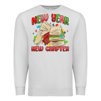Dove Grey new year new chapter Premium Sweatshirt - MaliasSmallBusiness